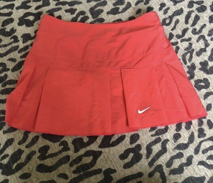 Nike Youth Girls Tennis Skirt Coral Size Large
