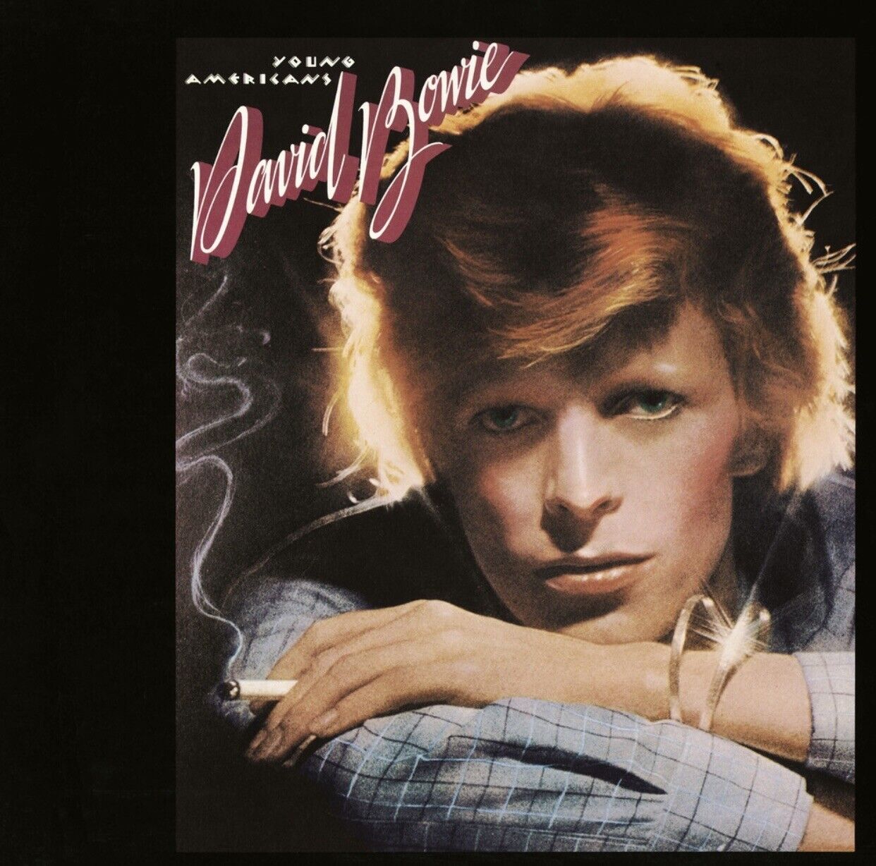 David Bowie Young Americans album cover canvas wall art