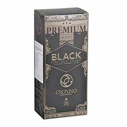 Organo Gold Premium Black Gourmet Coffee, 30 Sachets