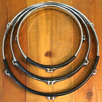 Large Rim & Stick Guard Rubber Drum Hoop/Rim Protector/Silencer