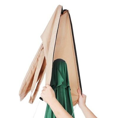Patio Outdoor Beach Umbrella Canopy Protective Cover Carry Bag Fit 8' 9' 10' 13'
