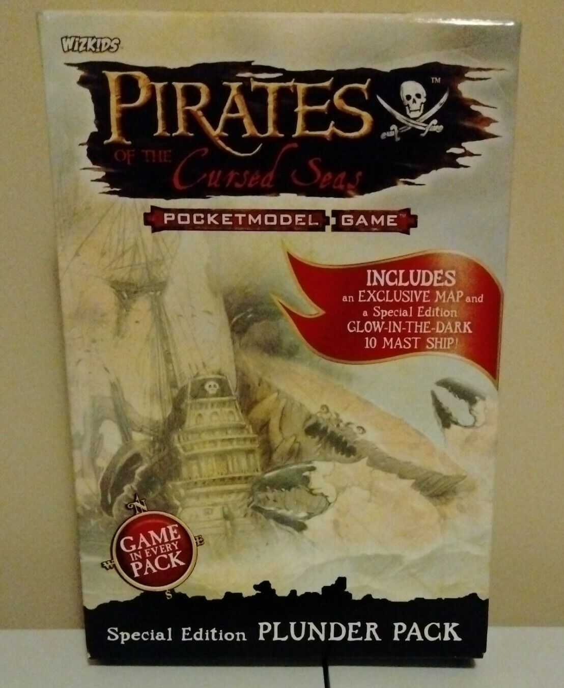 Wizkids Pirates CSG Pocketmodel: Plunder Pack w/ 10 Mast Delusion 2 Mega Packs