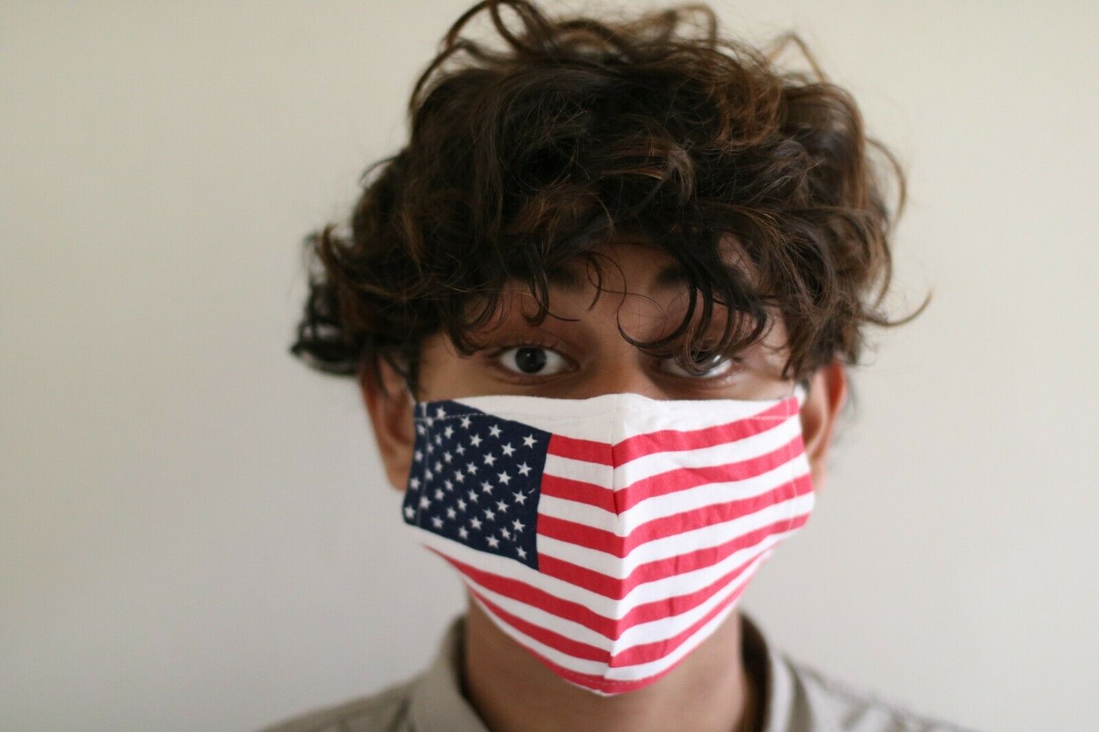 American Flag Mask Reusable Washable Unisex Cotton