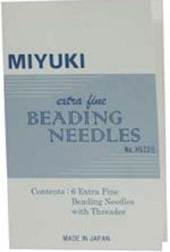 Beading Needles Miyuki Extra-Fine Size 11 with Threader
