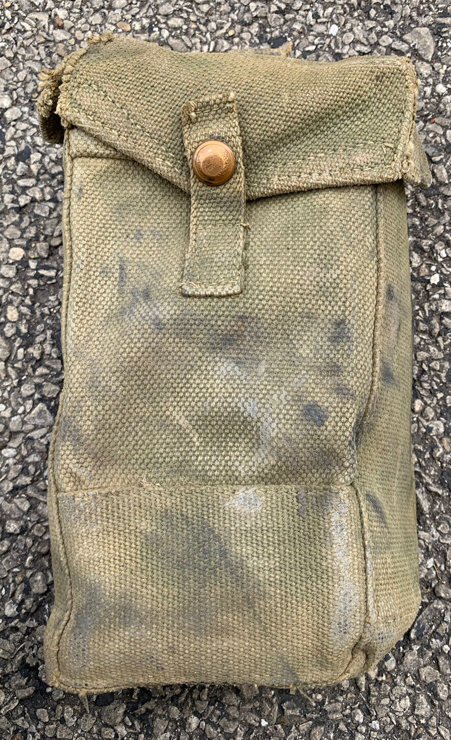 British Military Issue Canvas Ammo Pouch