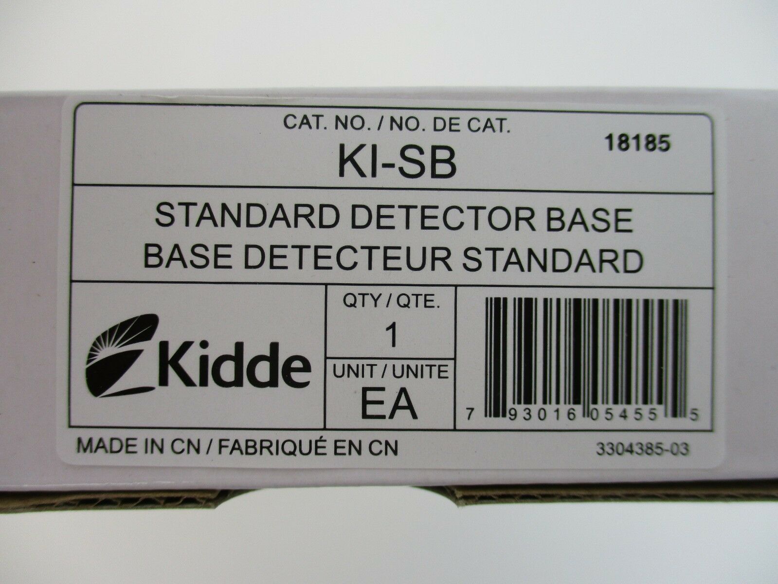 (NEW) KIDDE KI-SB - STANDARD DETECTOR MOUNTING BASE