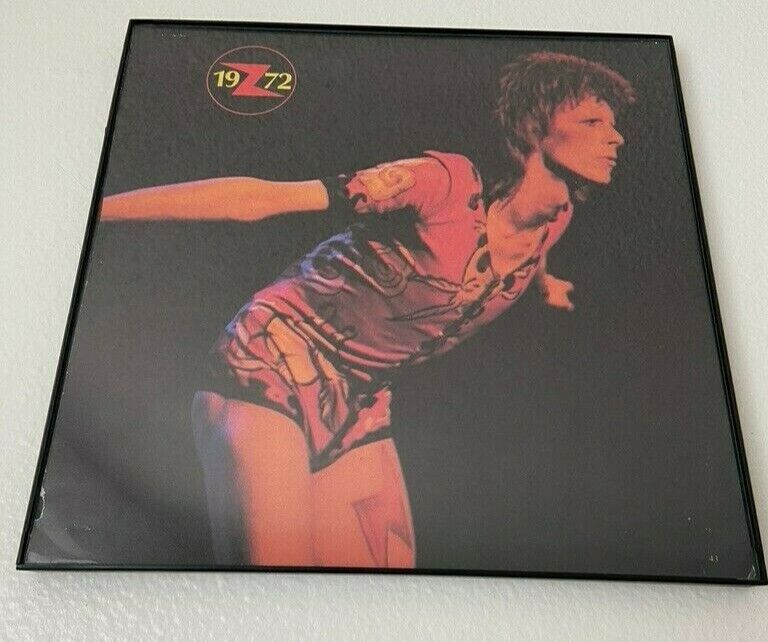 Vintage 1972 - David Bowie - Framed Wall Art 12” X 12” Poster