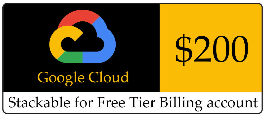 Google Cloud Platform 200$ | Gcp 200 Credit Code | Gcp Credit